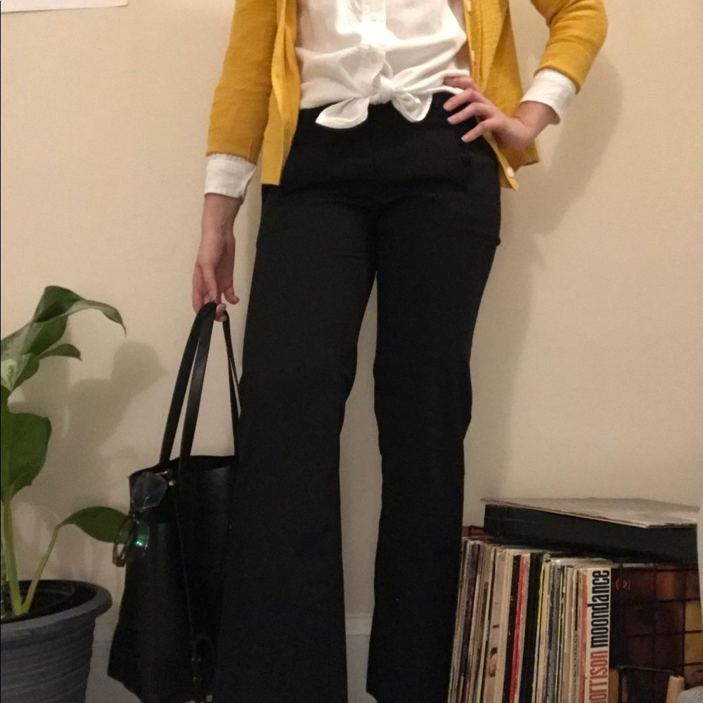 • host pick! • LOFT black trousers